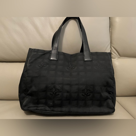 Chanel Travel Line Nylon Tote Bag